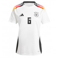 Fotbalové Dres Německo Joshua Kimmich #6 Dámské Domácí ME 2024 Krátký Rukáv